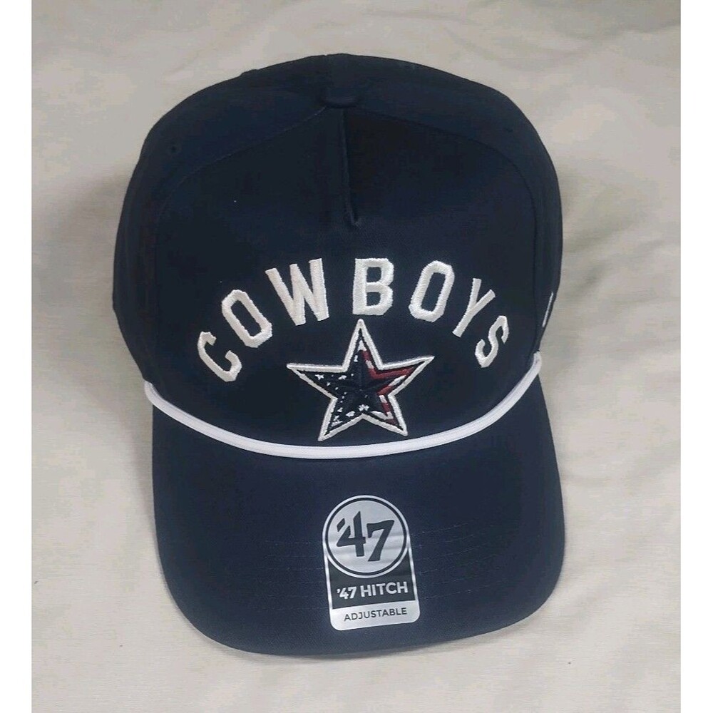 ’47 Brand Dallas Cowboys NFL Flag Fill Arch Hitch Relaxed Fit Mens Snapback Hat